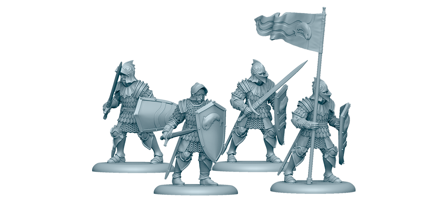 A Song of Ice and Fire : Tabletop Miniatures Game - Tully Sworn Shields